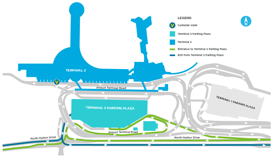 07.02.2024_Digital_Katz_Maps_SAN_T2_Terminal_2_ Parking_Plaza_Map_V1
